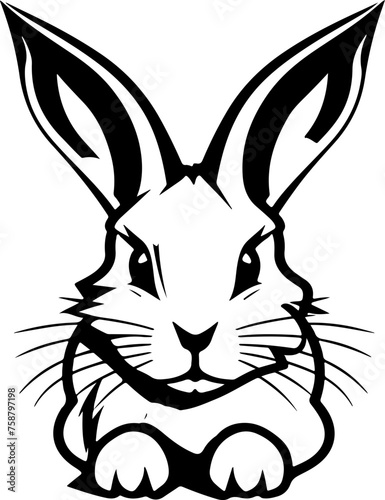 Bunny SVG, Rabbit SVG, Bunny Silhouette SVG, Easter Bunny svg, Easter svg, Bunny png, Bunny Clipart, Bunny Logo svg, Easter Bunny svg © Ideanab