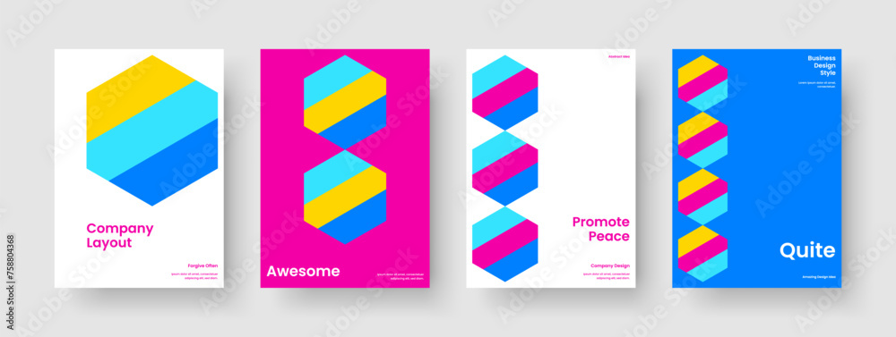 Isolated Report Layout. Geometric Book Cover Template. Abstract Poster Design. Business Presentation. Banner. Flyer. Background. Brochure. Magazine. Advertising. Brand Identity. Newsletter