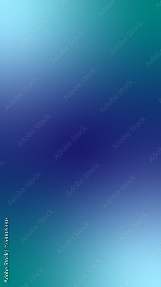 Fototapeta premium Smooth gradient blue background