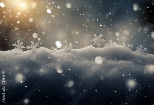 Vector snow. Snow png. Snow on an isolated transparent background. Snowfall blizzard winter snowflakes png. Christmas image. stock illustration