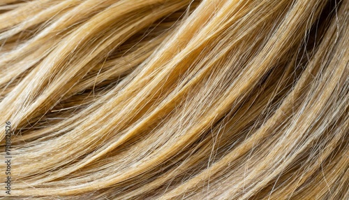 background texture golden hair blonde background silky curly female hair