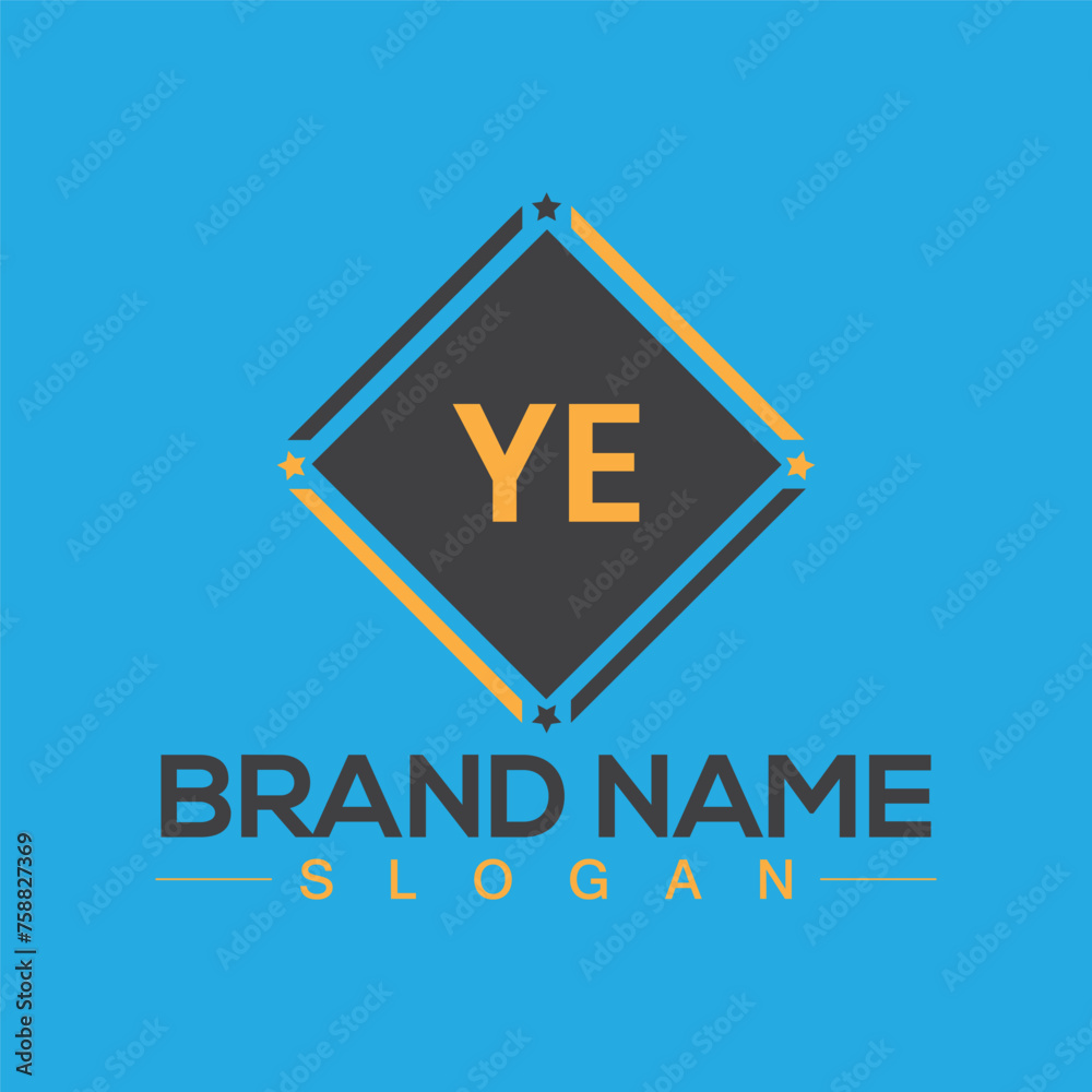 YF initial letter logo design for company branding or business YF initial letter logo design for company branding or business