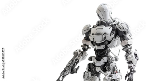 Toy Cyborg on Transparent Background PNG © TheLogoTip