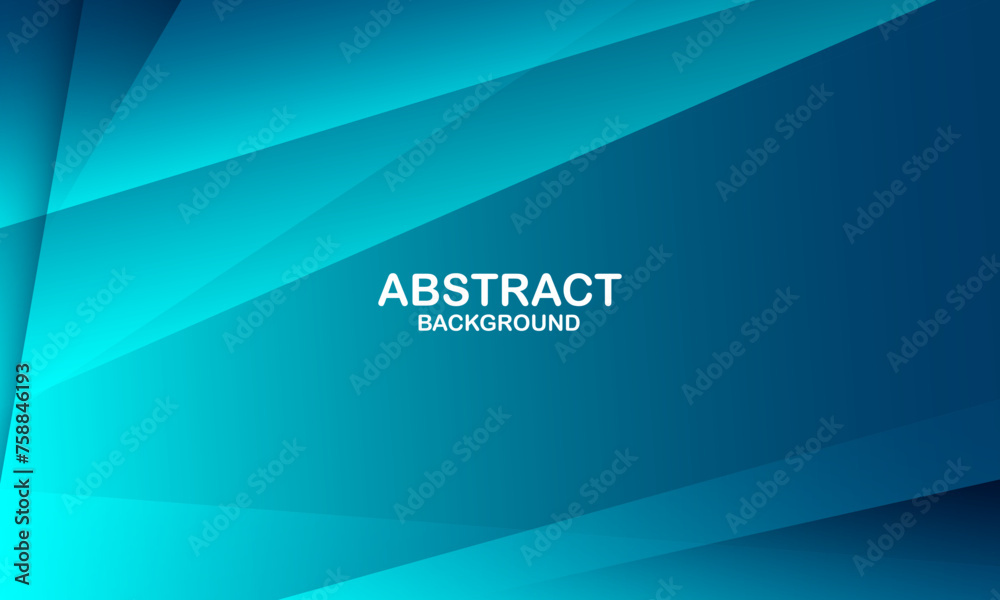 Abstract blue background with lines. Vector illustration