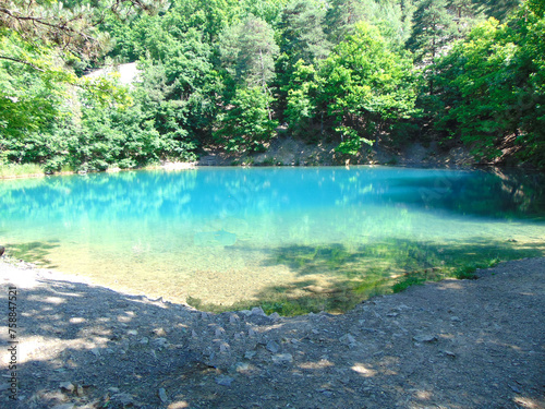 Blue Lake - Lacul Albastru - in Baia Sprie, Romania