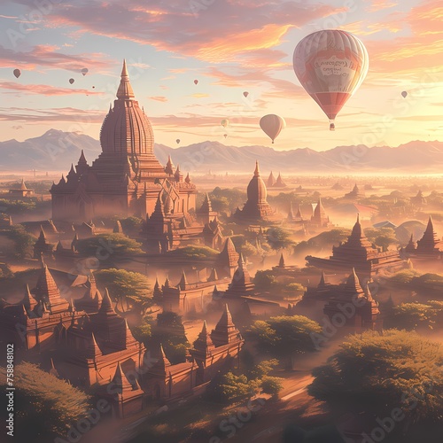 Timeless Beauty of Bagan's Historic Monuments