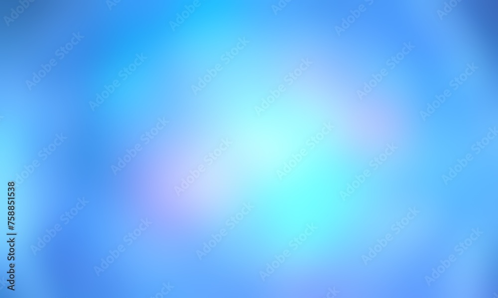 Abstract blurred background image of blue colors gradient used as an illustration. Designing posters or advertisements.