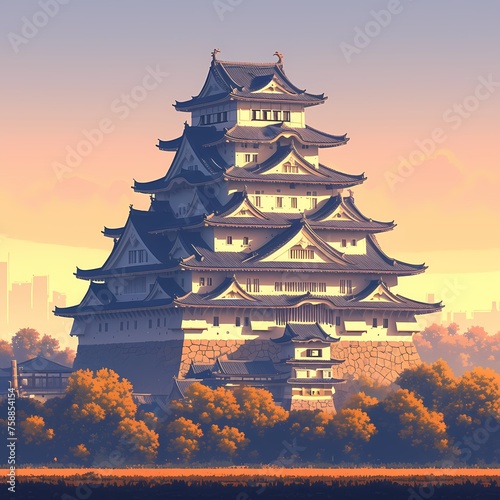 Exploring Japan's Cultural Heritage - The Majestic Japanese Castle in a Modern Perspective