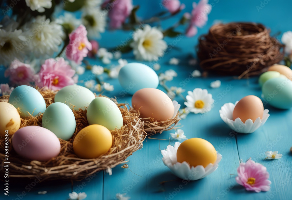 text Easter cake banner nest Top blue russian greeting background flower view Happy eggs colorful poster Egg Orthodox Card Food Above Golden text Easter cake banner nest Top blue russian greeting background flower view Happy eggs colorful poster Egg Orthodox Card Food Above Golden