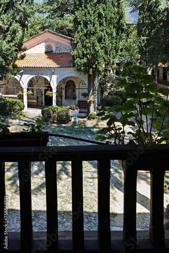 Medieval Maglizh Monastery of Saint Nicholas, Bulgaria photo