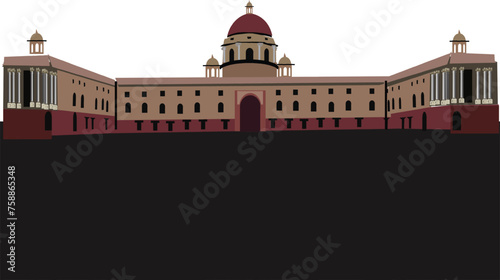 Rastrapati Bhawan or President House of India.