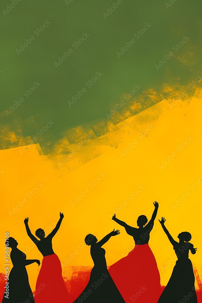 Juneteenth Independence Day poster background Juneteenth Independence Day poster background