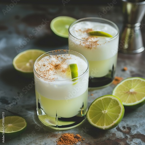 Pisco sour popular cocktail