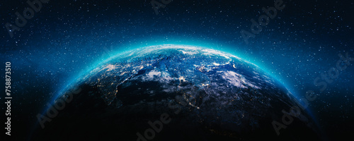 Fototapeta Naklejka Na Ścianę i Meble -  Planet Earth clouds
