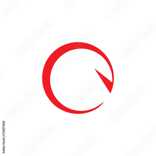 Logo Design Power Circle Aero, Energy, Dynamic, Motion, Speed, Movement, Circular, Symbol, Branding, Icon, Modern.