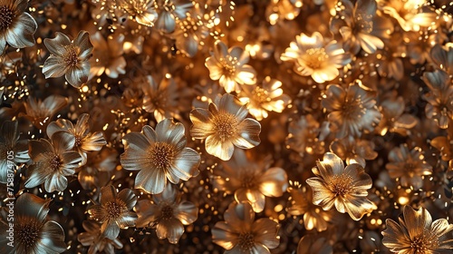 Floral Texture Repeat Modern Pattern 8K Realis