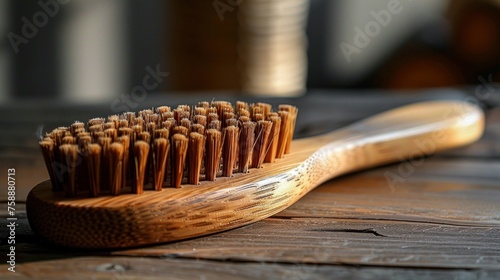 Wooden Brush for body and Dry anti-cellulite massage photo