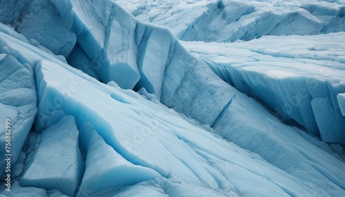 blue glacier textured background