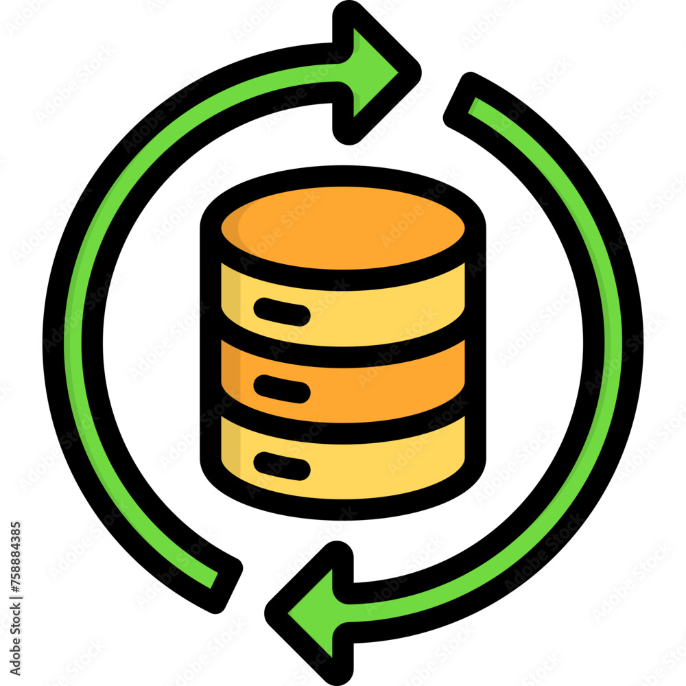 Data Processing Icon