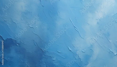 Acrylic blue textured background