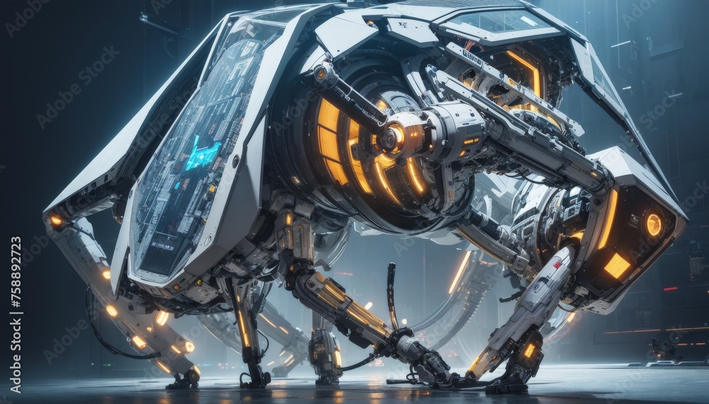 Fototapeta premium AI-The Great Machine