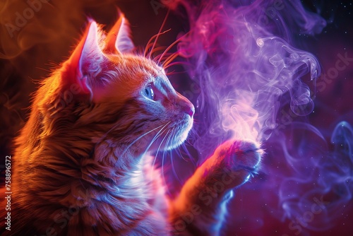 A cosmic event gives cats the ability to communicate telepathically with humans © Seksan