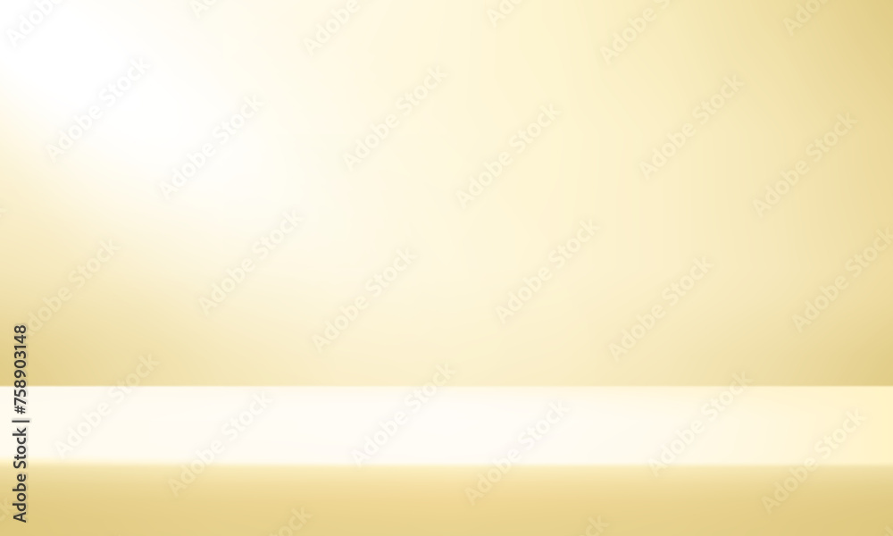 Empty Cream studio room background. Clean design for displaying product. Space for selling products on the website. Vector illustration. Empty Cream studio room background. Clean design for displaying product. Space for selling products on the website. Vector illustration.