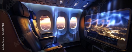 Augmented reality for in-flight entertainment