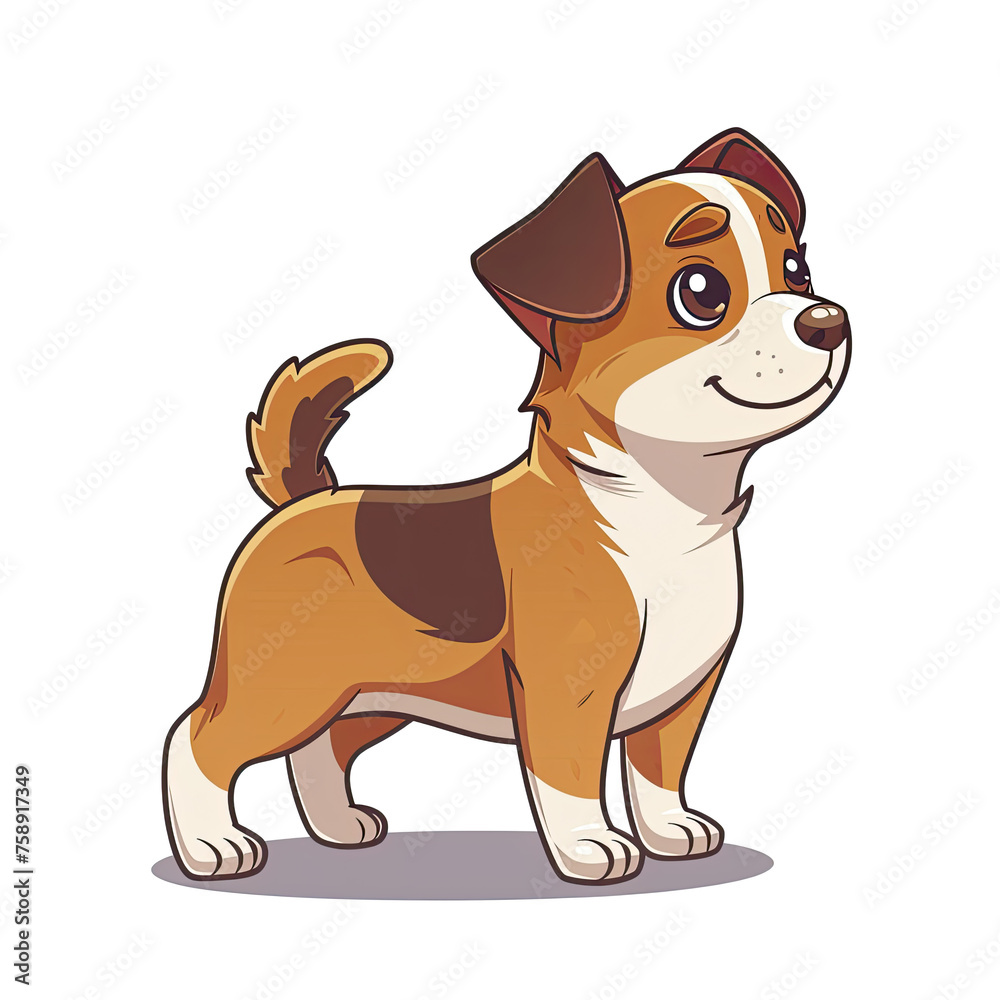 Dog Standing, Isolated Transparent Background Images Dog Standing, Isolated Transparent Background Images