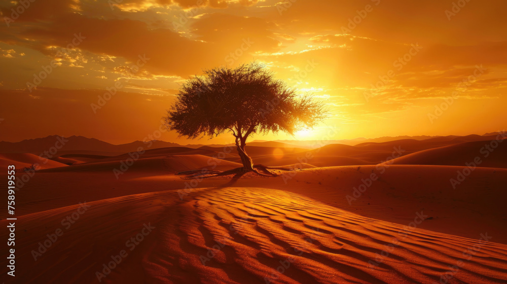 Sahelian Sunset Life