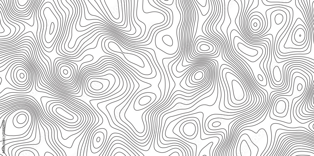 Map in Contour Line Light topographic topo contour map contour. Natural printing illustrations of maps Abstract Geometric background.
