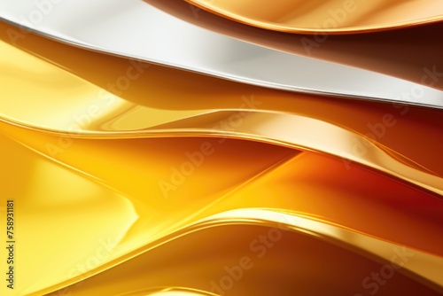 A close up view of a shiny surface. Ideal for textures and abstract backgrounds