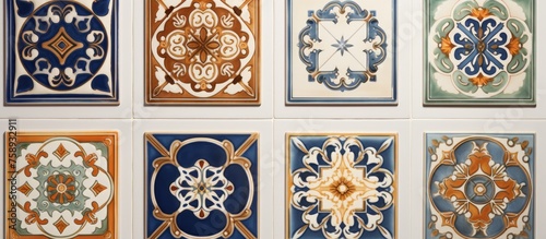 Traditional ceramic tile design