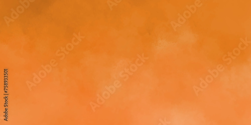 Orange watercolor background texture design .abstract orange watercolor painting background .Abstract panorama banner watercolor paint creative concept .