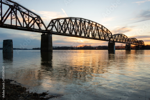 Railroad Bridge  © J. S. Mitchell