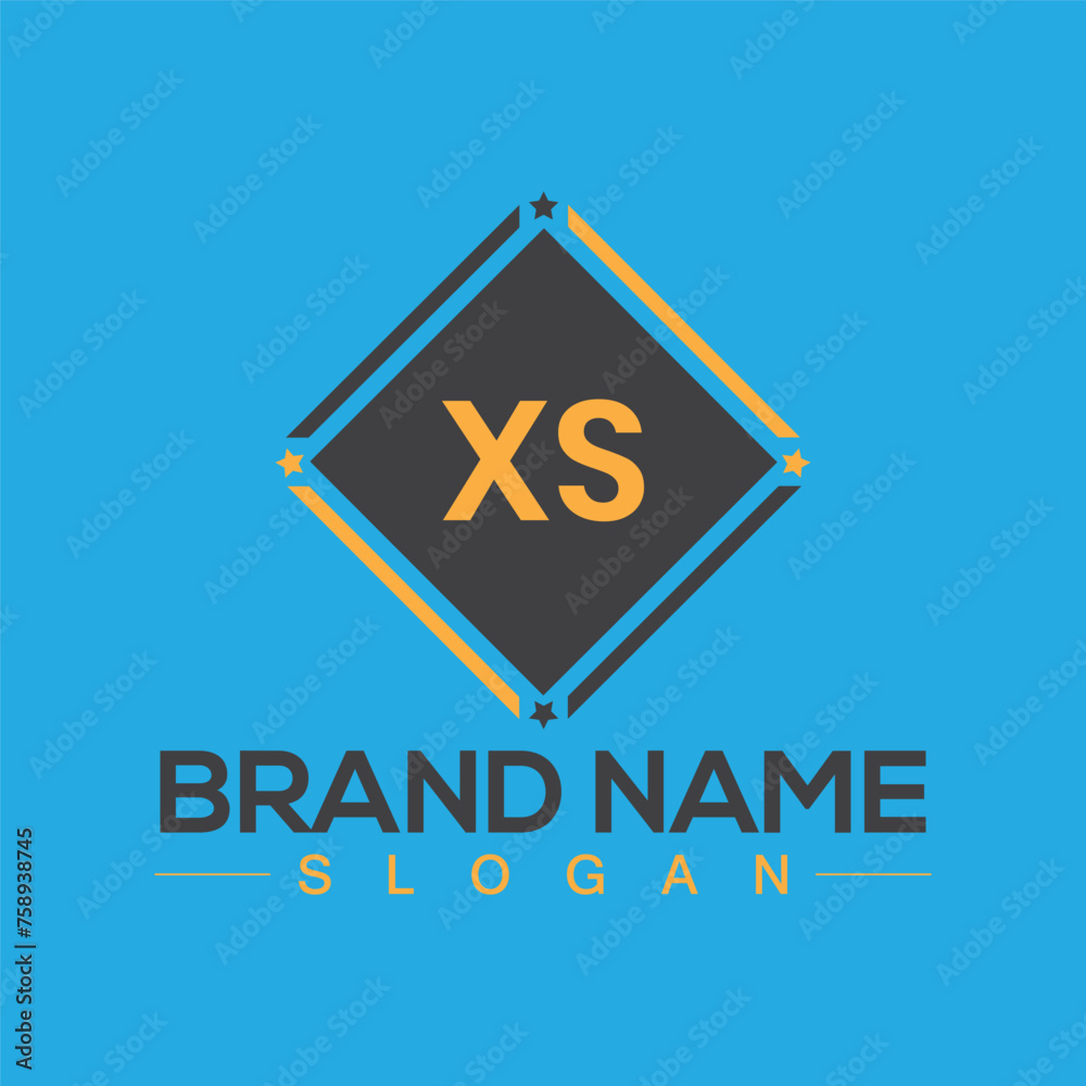 Letter XS initial logo or monogram design Letter XS initial logo or monogram design