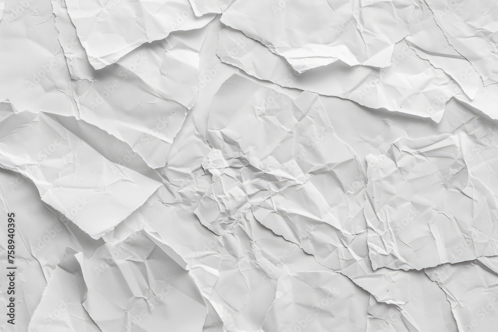 A detailed close-up shot of a piece of white paper. Suitable for various design projects A detailed close-up shot of a piece of white paper. Suitable for various design projects