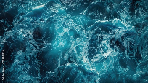 Close up of water waves, suitable for various design projects