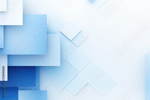 Abstract blue and white squares background, suitable for modern design projects