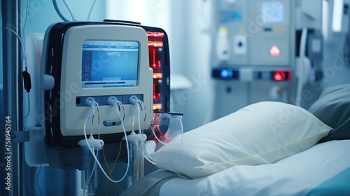 Medical equipment for patient monitoring, suitable for healthcare concepts