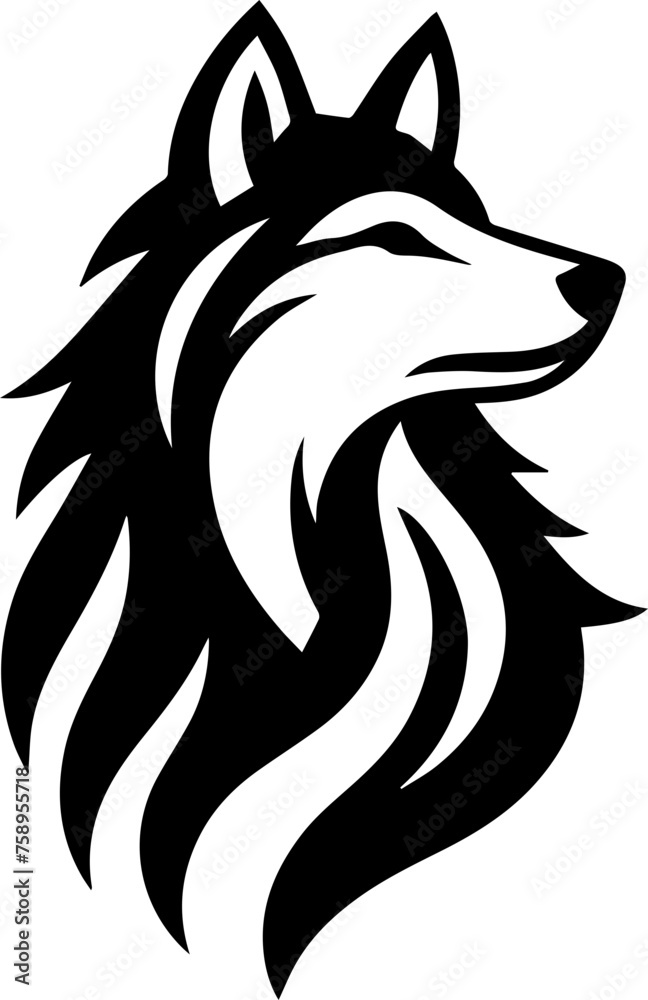 Obraz premium Arabian Wolf