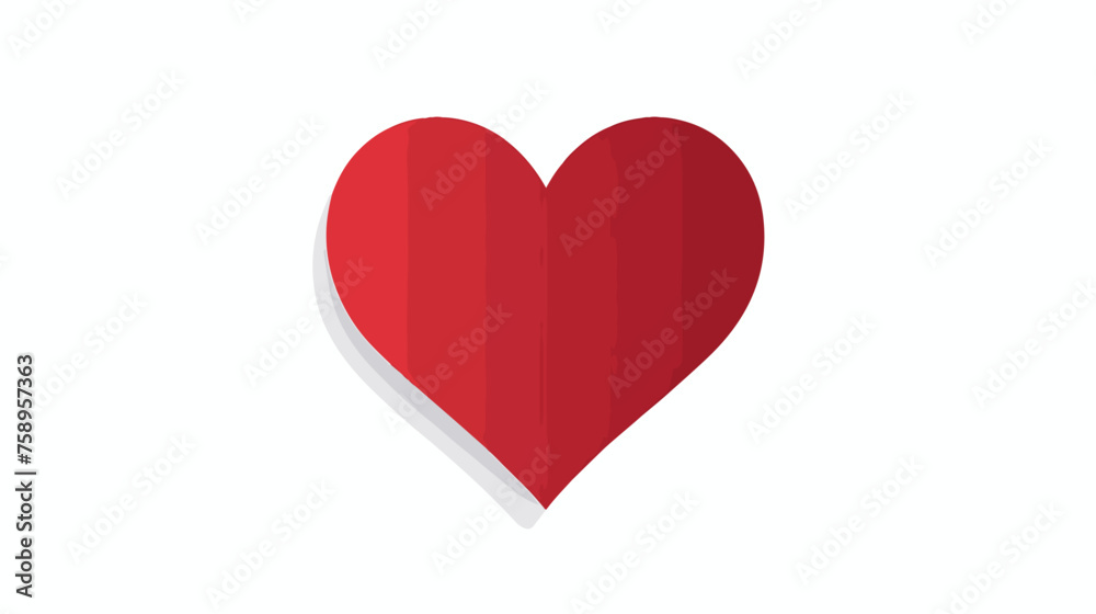 Heart Icon JPG flat vector