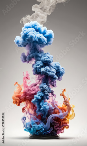 Ultra-Realistic Smoke in Multi Color