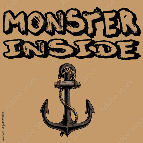anchor and rope