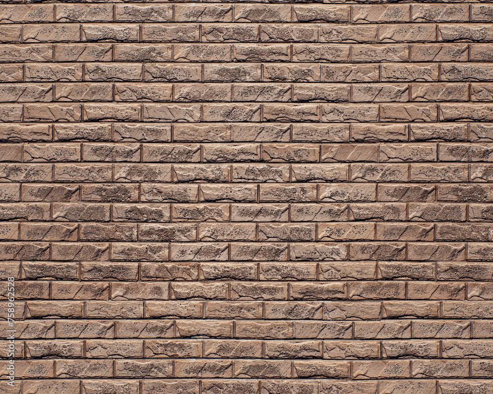 Fototapeta premium Pattern and structure of brick wall. Detail shot.