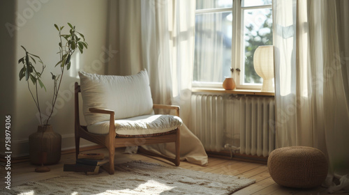 A peaceful corner of a room...