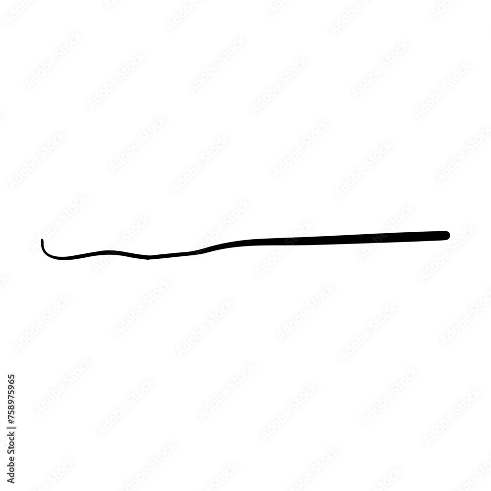 Hand drawn curly swish icon vector illustration, paint brush design element of swash, swoosh, swoosh underline swirl squiggle stroke illustration Hand drawn curly swish icon vector illustration, paint brush design element of swash, swoosh, swoosh underline swirl squiggle stroke illustration