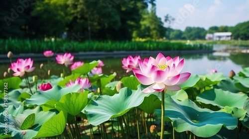 lotus flowers