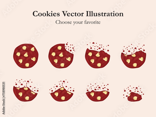 easter cookies white day vector cartoon icon dessert breakfast illustration wallpaper sweet biscuit
