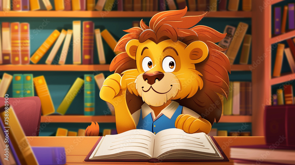 Exploring Knowledge with the Lion of the Library